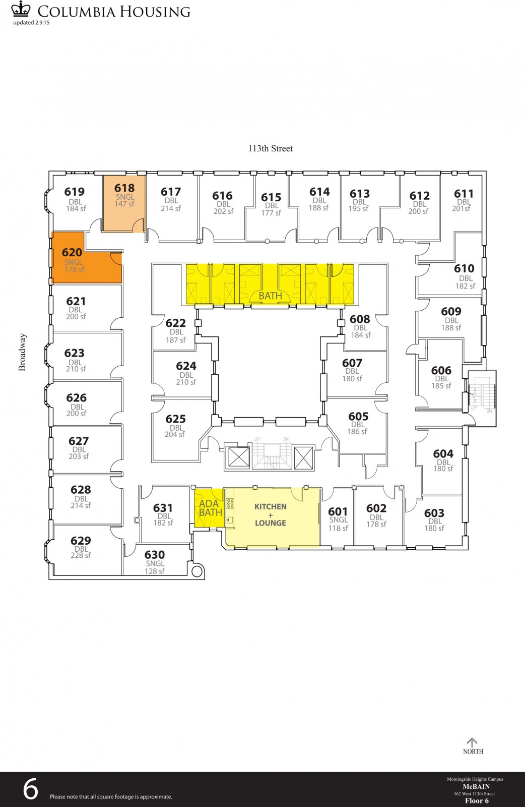 McBain Hall Columbia Housing